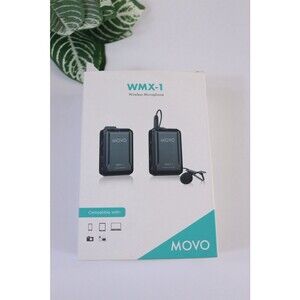 WMX-1 2.4GHz Wireless MOVO Microphone System Compatible with DSLR Cameras.